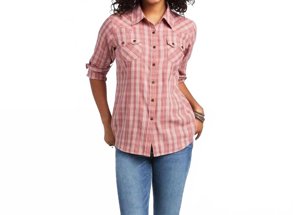 NEW ARIAT real antique thunderbird shirt in pink